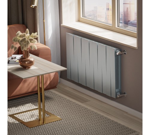 Радиатор Royal Thermo PianoForte 500 Silver Satin - 12 секц.
