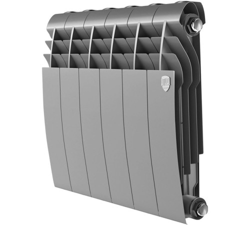 Радиатор Royal Thermo BiLiner 350 /Silver Satin - 6 секц.
