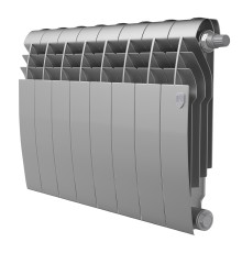 Радиатор Royal Thermo BiLiner 350 /Silver Satin VR - 8 секц.