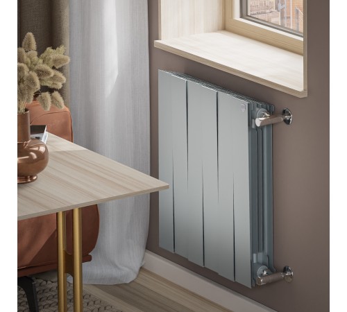 Радиатор Royal Thermo PianoForte 500 Silver Satin - 6 секц.
