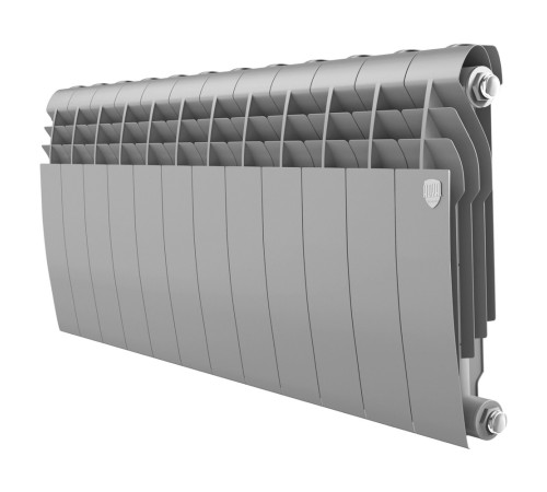 Радиатор Royal Thermo BiLiner 350 /Silver Satin - 12 секц.