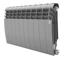 Радиатор Royal Thermo BiLiner 350 /Silver Satin - 10 секц.