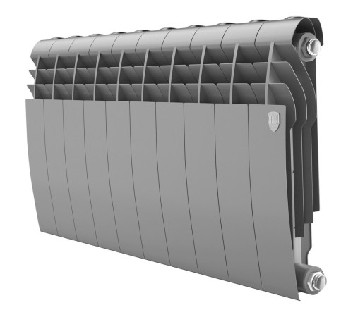 Радиатор Royal Thermo BiLiner 350 /Silver Satin - 10 секц.