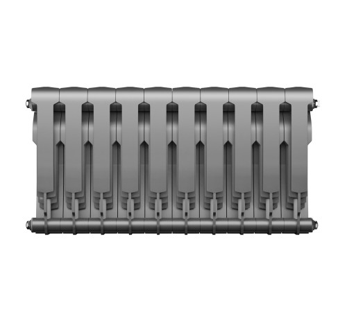 Радиатор Royal Thermo BiLiner 350 /Silver Satin - 10 секц.