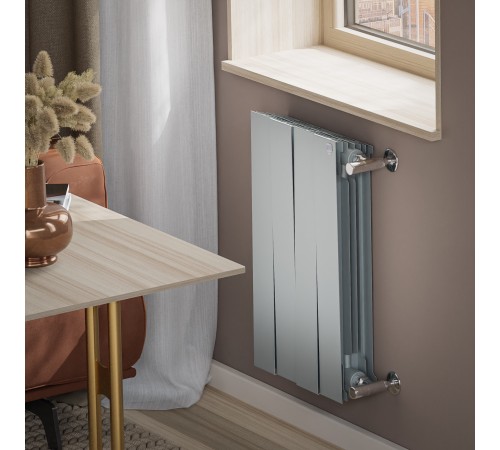 Радиатор Royal Thermo PianoForte 500 Silver Satin - 4 секц.