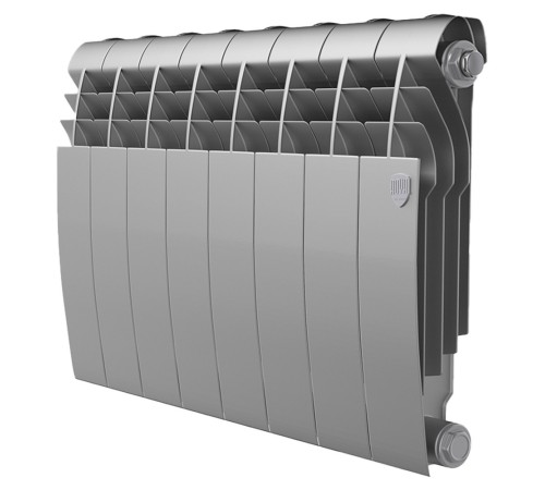 Радиатор Royal Thermo BiLiner 350 /Silver Satin - 8 секц.