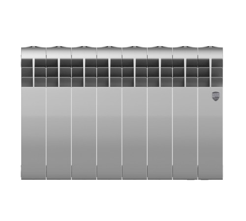 Радиатор Royal Thermo BiLiner 350 /Silver Satin - 8 секц.