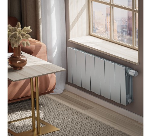 Радиатор Royal Thermo PianoForte 300 /Silver Satin - 12 секц. VDR