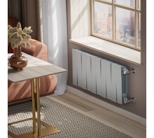 Радиатор Royal Thermo PianoForte 300 /Silver Satin - 10 секц.