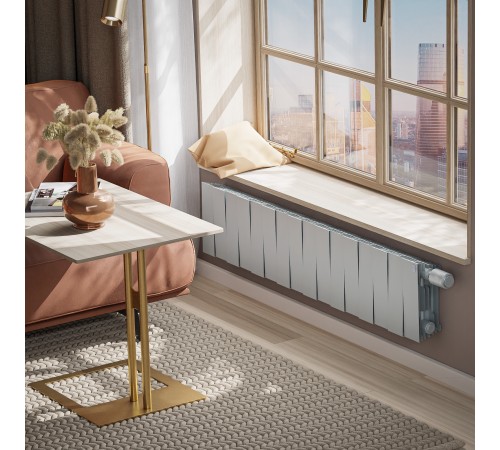 Радиатор Royal Thermo PianoForte 200 /Silver Satin - 16 секц. VDR