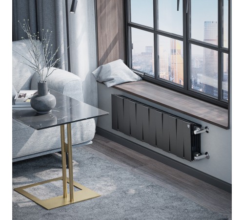 Радиатор Royal Thermo PianoForte 200 /Noir Sable - 12 секц.
