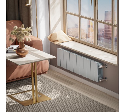 Радиатор Royal Thermo PianoForte 200 /Silver Satin - 12 секц.
