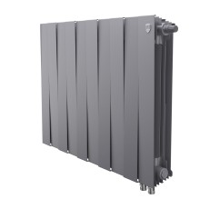 Радиатор Royal Thermo PianoForte 500 Silver Satin VDR80 - 12 секц.