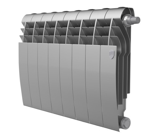 Радиатор Royal Thermo BiLiner 350 Silver Satin VR80 - 8 секц.
