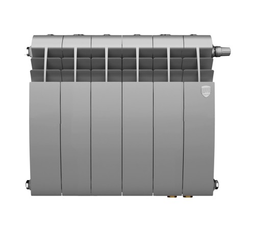 Радиатор Royal Thermo BiLiner 350 Silver Satin VR80 - 6 секц.