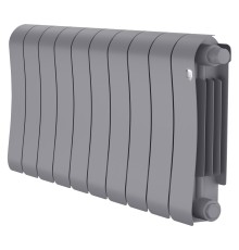 Радиатор биметаллический Royal Thermo Infinity 300 Silver Satin VR80 - 10 секц.