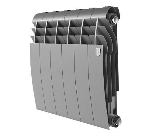 Радиатор биметаллический Royal Thermo BILINER B 350 Серебристый - 6 секц.