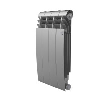 Радиатор биметаллический Royal Thermo BILINER B 500 Серебристый - 4 секц.