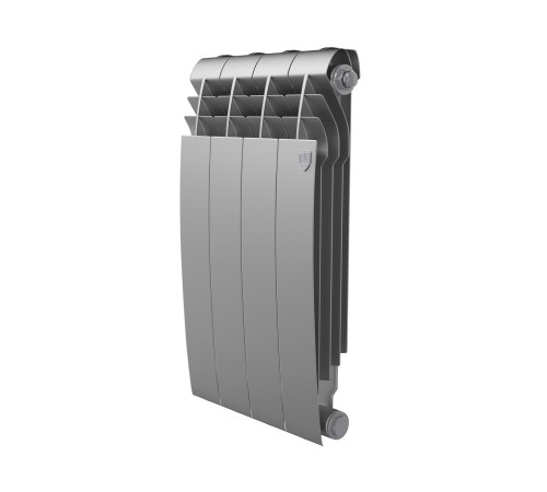 Радиатор биметаллический Royal Thermo BILINER B 500 Серебристый - 4 секц.