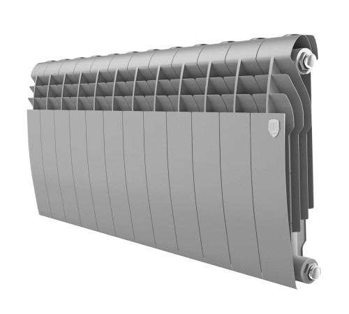 Радиатор биметаллический Royal Thermo BILINER B 350 Серебристый - 12 секц.