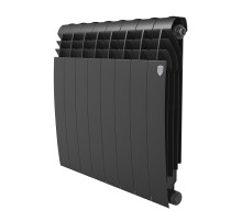 Радиатор биметаллический Royal Thermo BILINER B 500 Чёрный - 8 секц.