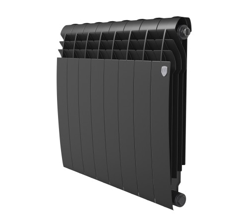 Радиатор биметаллический Royal Thermo BILINER B 500 Чёрный - 8 секц.