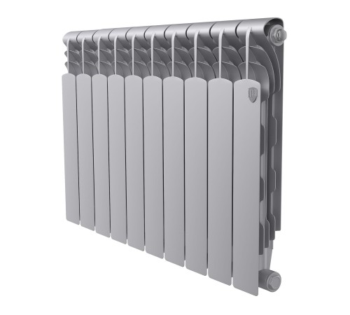 Радиатор Royal Thermo Revolution Bimetall 500 2.0/Silver Satin – 10 секц.