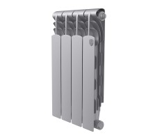 Радиатор Royal Thermo Revolution Bimetall 500 2.0/Silver Satin – 4 секц.