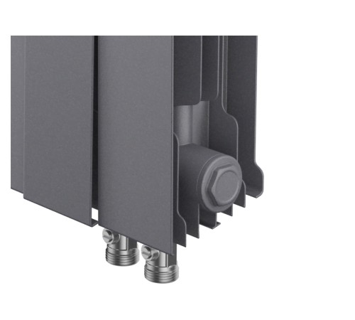 Радиатор Royal Thermo PianoForte 300 /Silver Satin - 6 секц. VDR