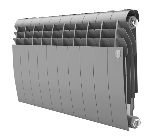 Радиатор биметаллический Royal Thermo BILINER B 350 Серебристый - 10 секц.