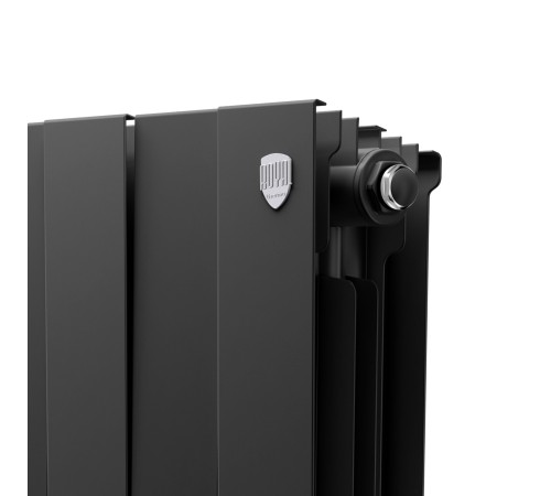 Радиатор биметаллический Royal Thermo PianoForte 300 Чёрный - 16 секц.