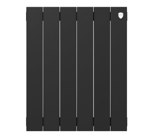 Радиатор биметаллический Royal Thermo PianoForte 500 Чёрный - 6 секц.