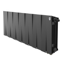 Радиатор биметаллический Royal Thermo PianoForte 300 Чёрный VR80 - 14 секц.