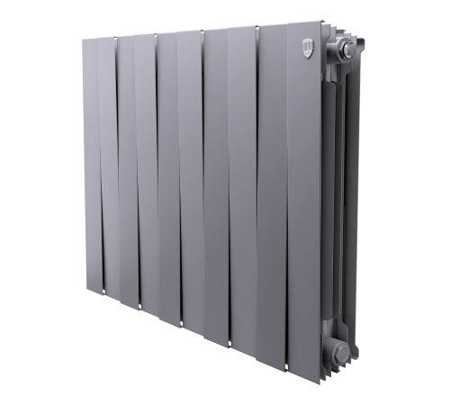 Радиатор биметаллический Royal Thermo PianoForte 500 Серебристый - 10 секц.