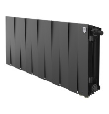 Радиатор биметаллический Royal Thermo PianoForte 300 Чёрный VR80 - 12 секц.