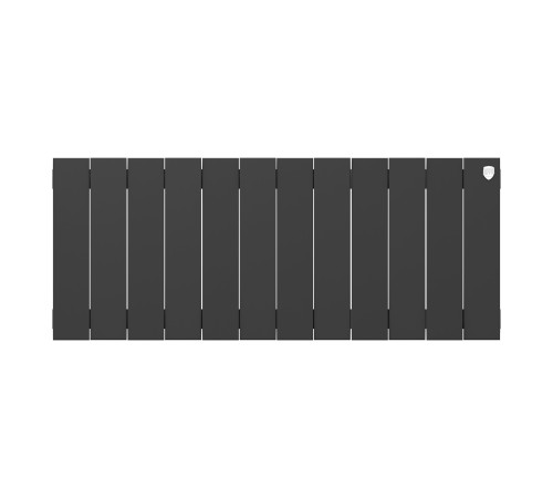 Радиатор биметаллический Royal Thermo PianoForte 300 Чёрный - 12 секц.