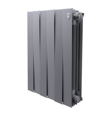 Радиатор биметаллический Royal Thermo PianoForte 500 Серебристый - 6 секц.