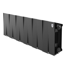 Радиатор биметаллический Royal Thermo PianoForte 200 Чёрный - 12 секц.