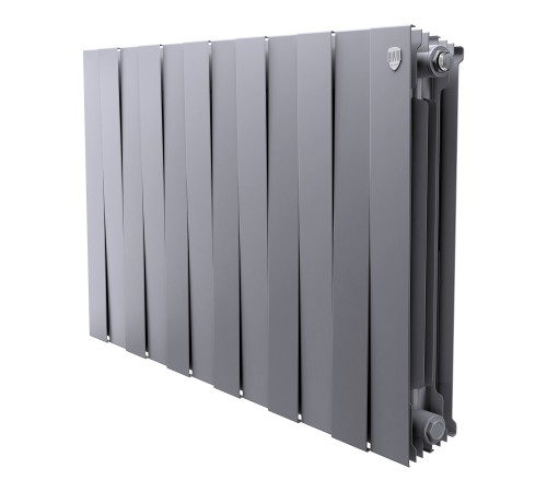 Радиатор биметаллический Royal Thermo PianoForte 500 Серебристый - 12 секц.