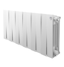 Радиатор биметаллический Royal Thermo PianoForte 300 Белый - 12 секц.