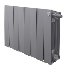 Радиатор биметаллический Royal Thermo PianoForte 300 Серебристый VR80 - 8 секц.