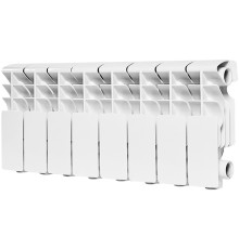 Радиатор алюминиевый ROMMER Plus 200, 8 секций RAL9016