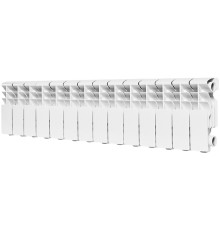 Радиатор алюминиевый ROMMER Plus 200, 14 секций RAL9016