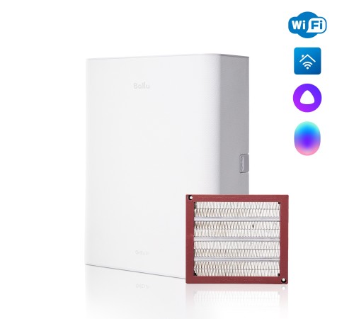 Очиститель воздуха приточный Ballu ONEAIR ASP-100WH белый Очиститель воздуха приточный Ballu ONEAIR ASP-100WH белый