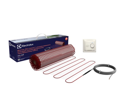 Мат Electrolux EEM 2-150-9 (комплект теплого пола с терморегулятором) Мат Electrolux EEM 2-150-9 (комплект теплого пола с терморегулятором)