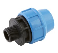 Муфта ПНД переходная с наружной резьбой 40х1 1/4quot;