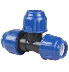 Тройник РТП компрессионный d 20 PN16