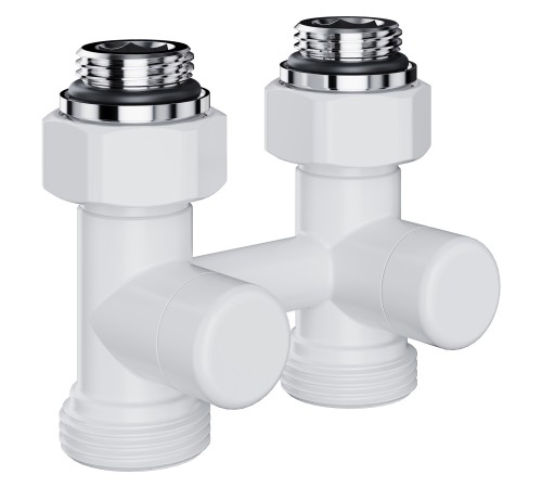 Узел нижнего подключения Royal Thermo Design прямой 1/2quot;х3/4quot; EK (белый) Узел нижнего подключения Royal Thermo Design прямой 1/2quot;х3/4quot; EK (белый)