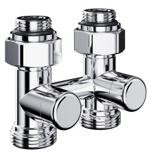 Узел нижнего подключения Royal Thermo Design прямой 1/2quot;х3/4quot;EK (хром)