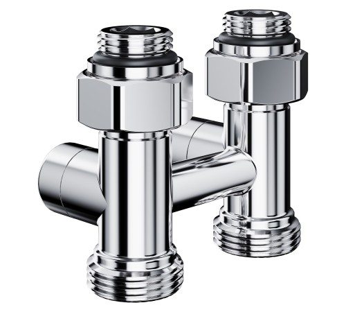 Узел нижнего подключения Royal Thermo Design прямой 1/2quot;х3/4quot;EK (хром) Узел нижнего подключения Royal Thermo Design прямой 1/2quot;х3/4quot;EK (хром)